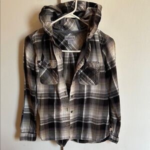 Woman’s Hooded Flannel